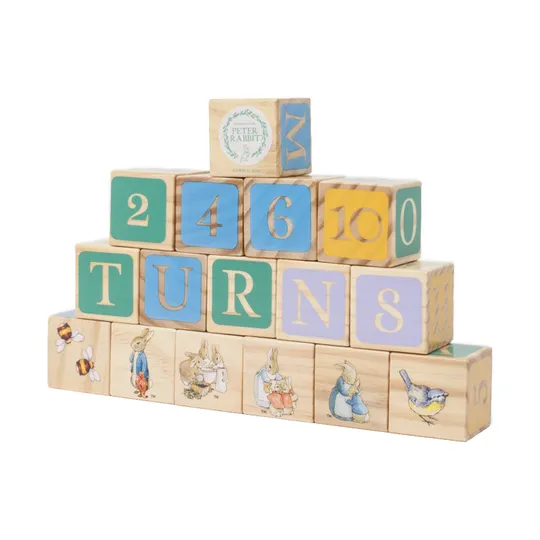 Peter Hase ABC-Holzbausteine - 12+ Monate ( 16 Stück)