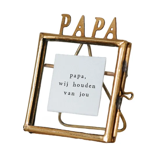 Ikpakjein Papa Lijstje Staand - Papa, Wij Houden Van Jou