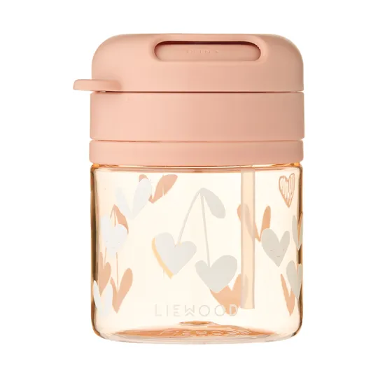 Liewood Pavia Tritan Strohhalmbecher - Sweethearts / Pale Tuscany - 280 ml