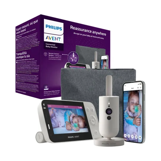 Philips Avent Babyphone mit Kamera - SCD953/26 - Silk White 