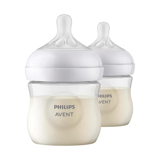 Philips Avent Natural Fles - 125 ml - 2 Stuks