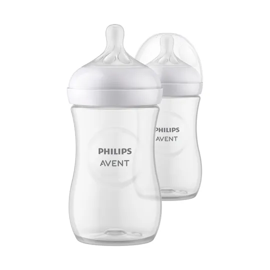 Philips Avent Natural Fles - 260 ml - 2 Stuks