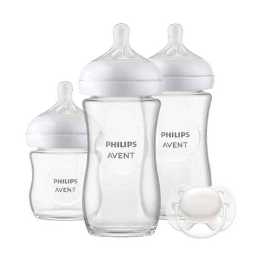 Philips Avent Natural Glazen Fles Starterset - Basic