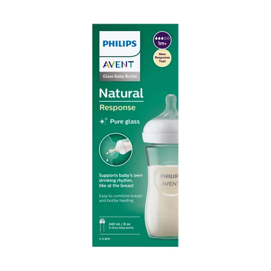 Philips Avent Natural Glazen Fles - 240 ml