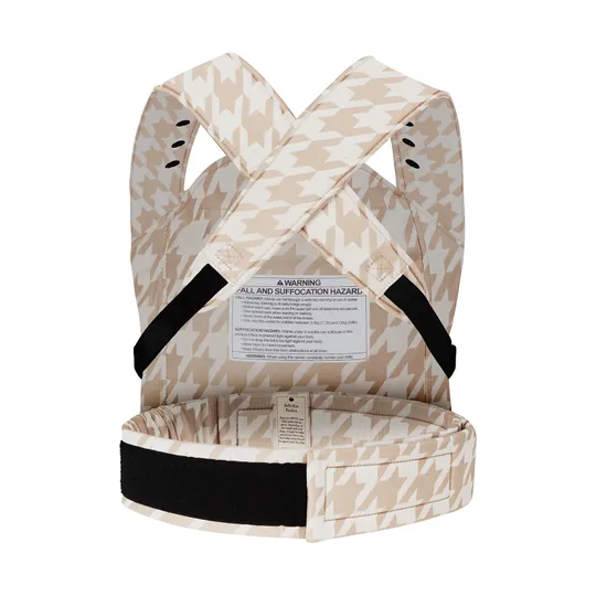 Rookie X HT Premium Babytrage - Houndstooth Beige