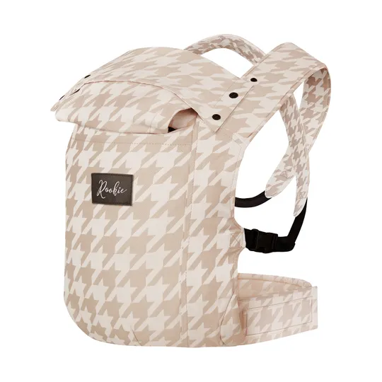 Rookie X HT Premium Babytrage - Houndstooth Beige