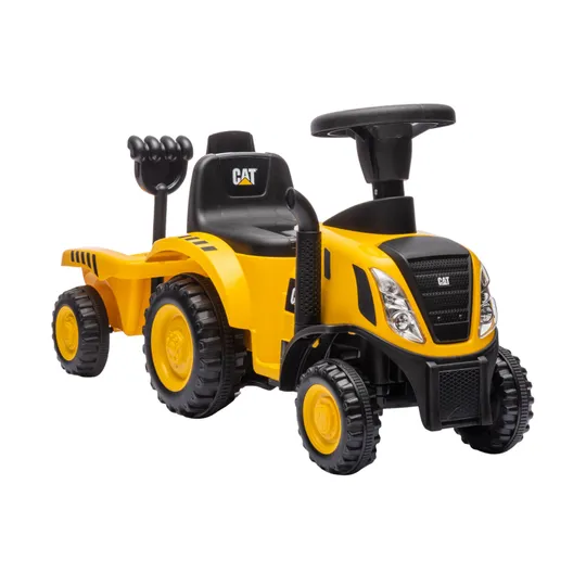 Puck CAT Traktor mit Anhänger