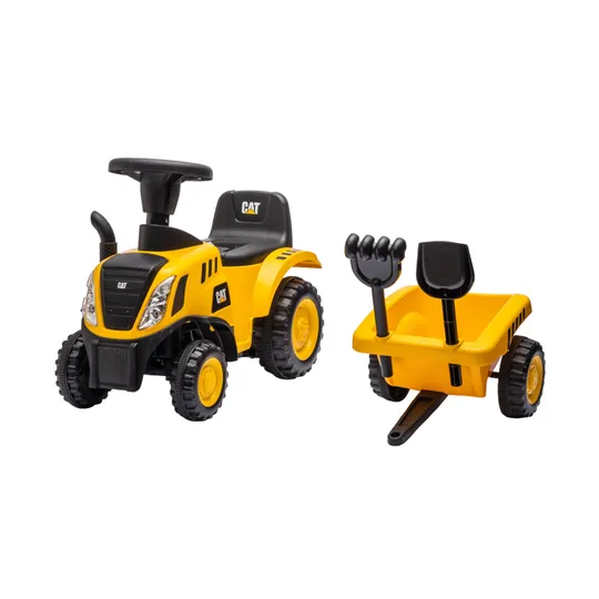 Puck CAT Traktor mit Anhänger