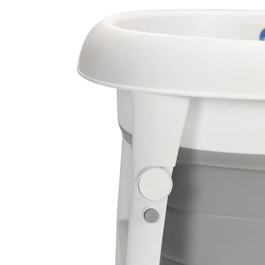 Puck Opvouwbaar Bad II - Wit / Grijs