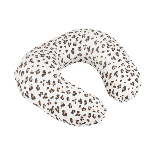 Doomoo Voedingskussen - Softy Leopard Cream