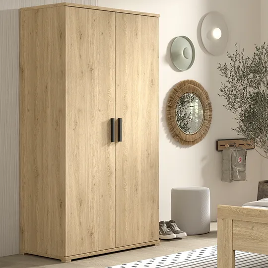 Vipack Sam 2-türiger Kleiderschrank - Eiche