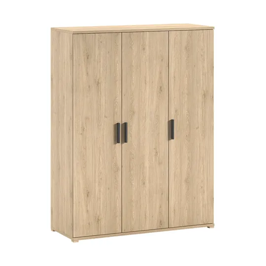 Vipack Sam 3-türiger Kleiderschrank - Eiche