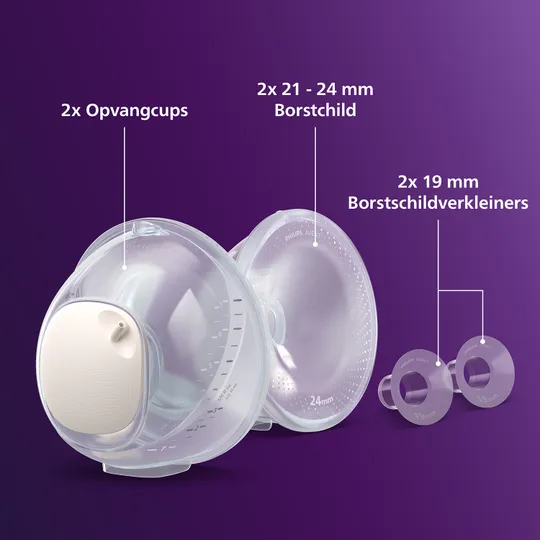 Philips Avent Accessoire - Handsfree Dubbele Opvangcups