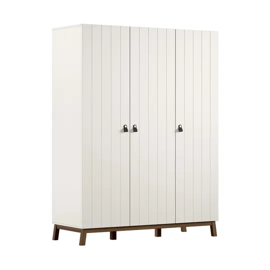 Vipack 3-Deurskast - Sezane - Clay/Walnut