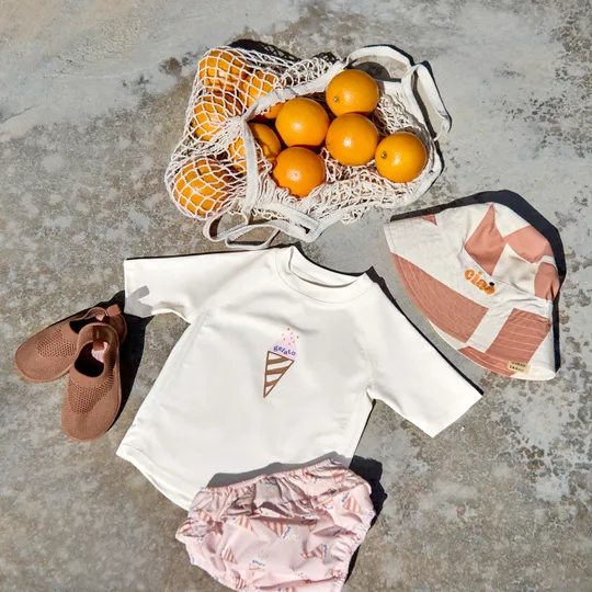 Lässig Schwimmshirt Kurzarm