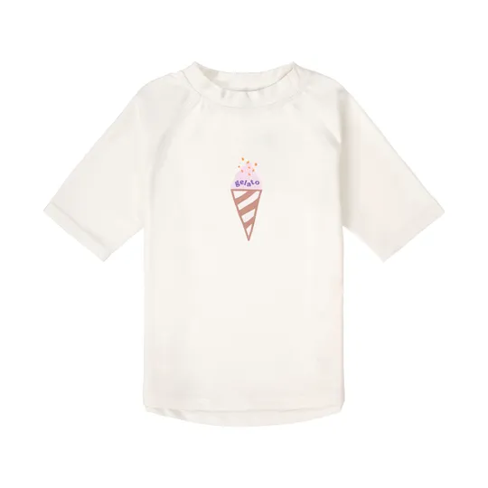 Lässig Zwemshirt Korte Mouw