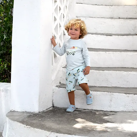 Lässig Langarm Schwimmshirt