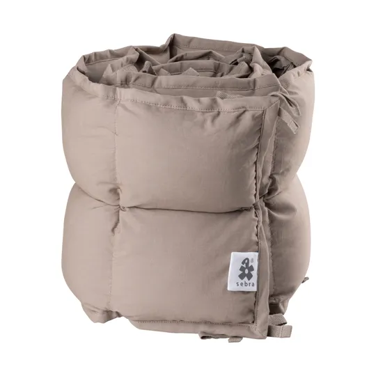 Sebra Babybettumrandung - Jetty Beige - 180 cm - Kapok