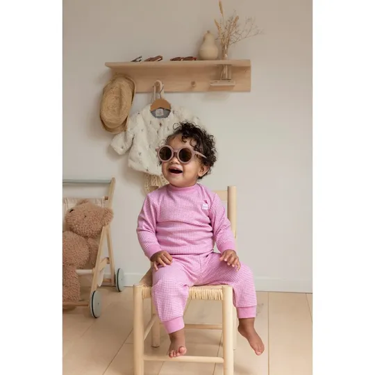 Feetje Waffel Pyjama - Rosa meliert