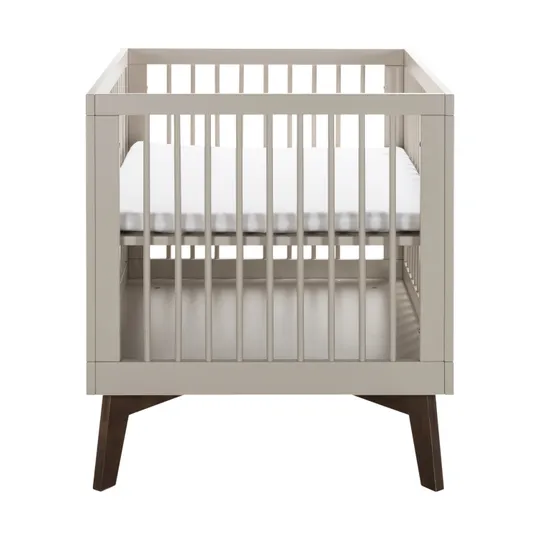 Kidsmill Sixties Laufstall – Oatmeal / Walnuss