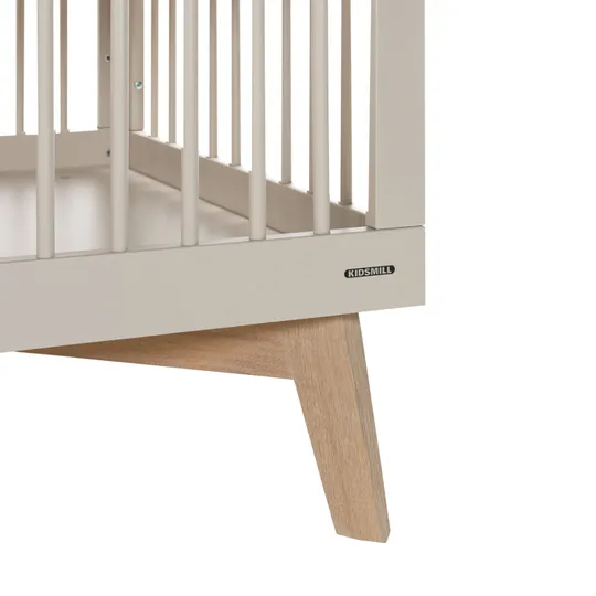 Kidsmill Laufstall - Sixties - Oatmeal / Eiche