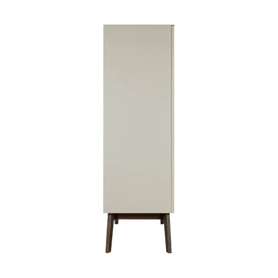 Kidsmill Sixties Kledingkast 3-deurs Oatmeal / Walnoot
