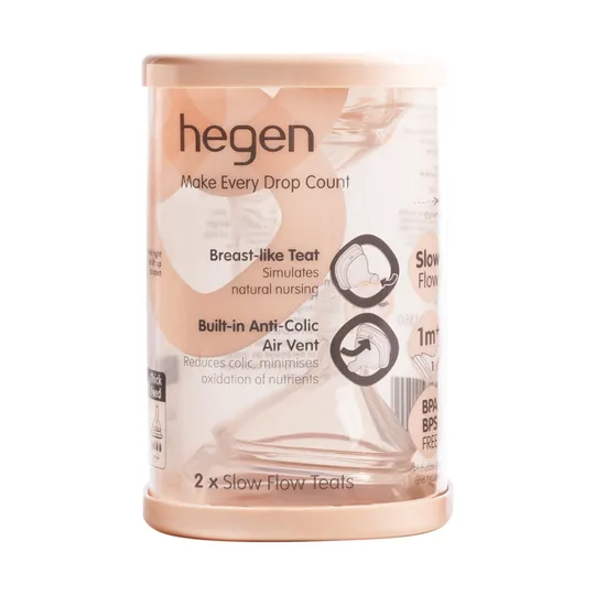 Hegen Slow Flow Sauger 2 Stück