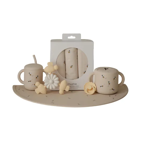 Mushie Snackbeker - Snack Cup - Bees
