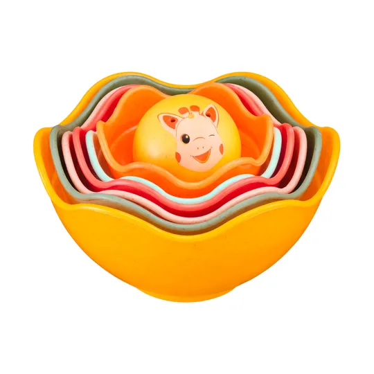 Sophie die Giraffe Stapelset - 6 Schalen