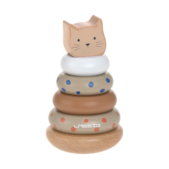 Lässig Little Mateys Stacking Ring Tower - Wood