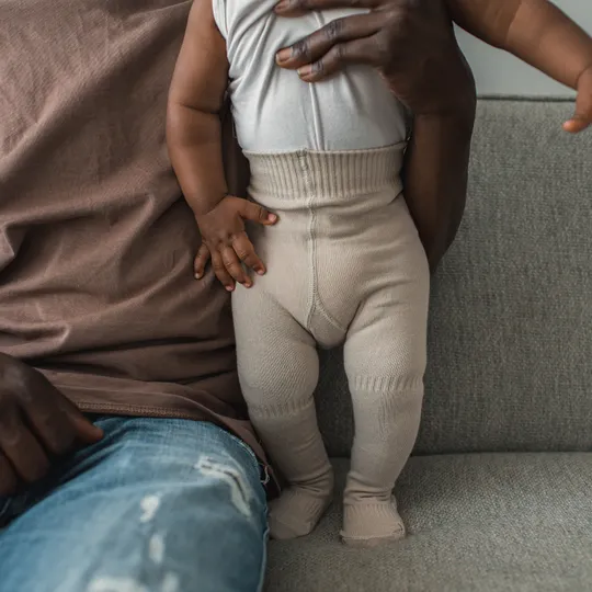Kipkep Stay-On-Tights - Cookie - Sand
