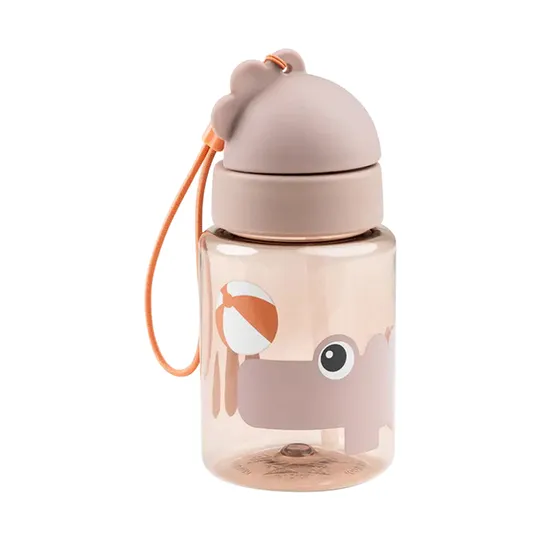 Done By Deer Trinkflasche mit Strohhalm – Tiny Farm 