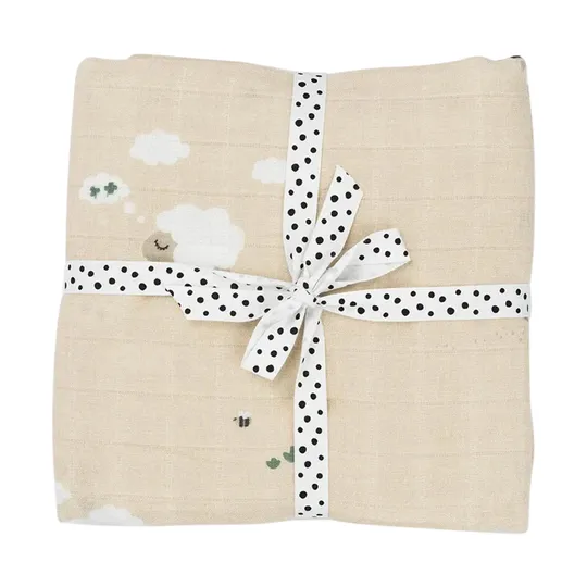 Done By Deer Swaddle - Tiny Farm - Sand