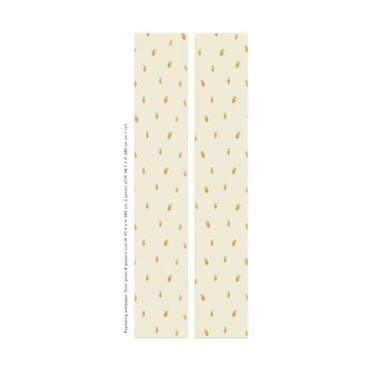 Creative Lab Amsterdam Behang - Sweet Lemon Repetitive - 97,4 x 280 cm
