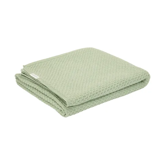 Little Dutch Wiegen-Decke Gestrickt Pure - Sage - 70 x 100 cm