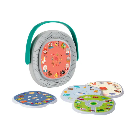 Elodie Details Timio Audio-Player – Starter-Set mit 5 CDs
