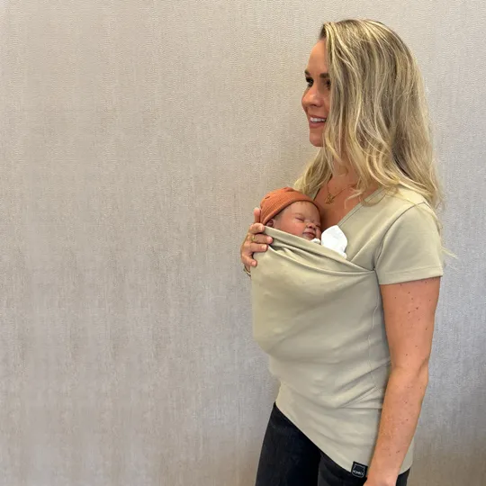 Womboo Buidelshirt Vrouw - Taupe