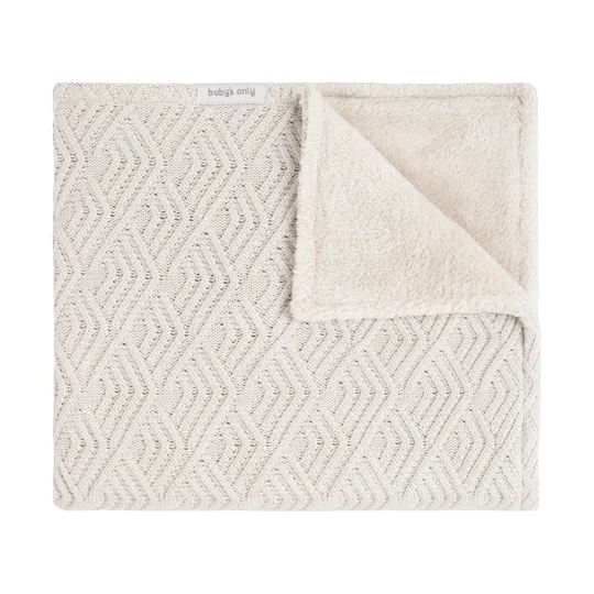 Baby's Only Sierra Ledikantdeken Teddy - Warm Linen 