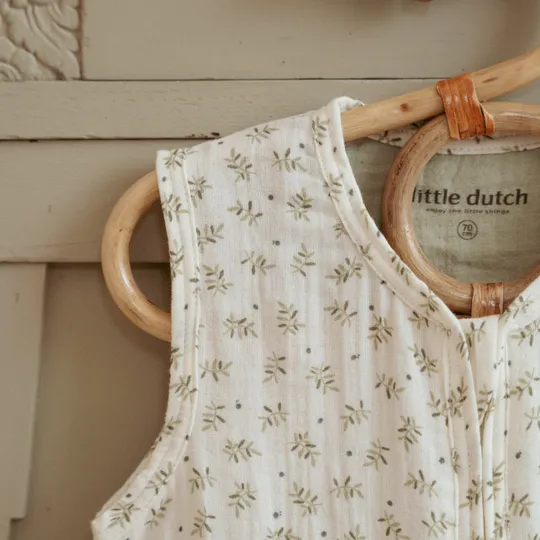 Little Dutch Schlafsack Sommer Hydrophil - Blueberry Leaves