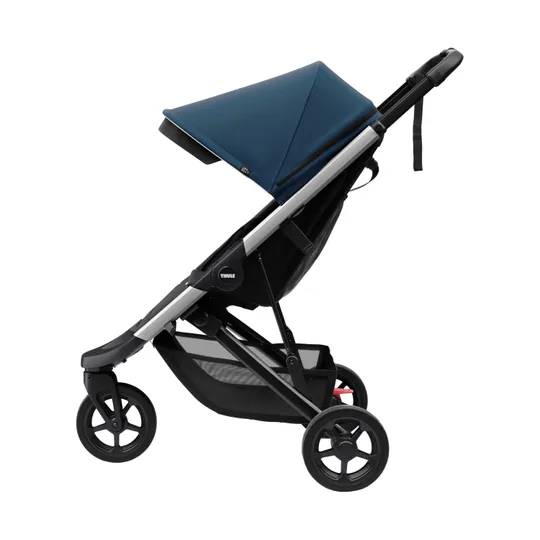 Thule Spring Buggy - Aluminium / Majolica Blue