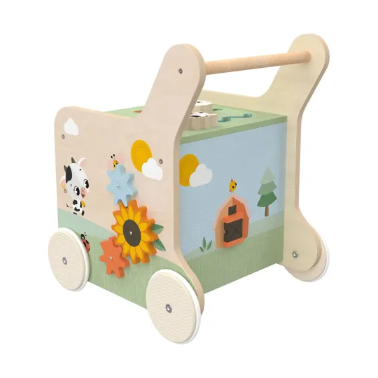 Tiny Love Farmers Funday Loopwagen - Hout