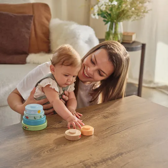 Tiny Love Farmers Funday Stapelturm - Holz