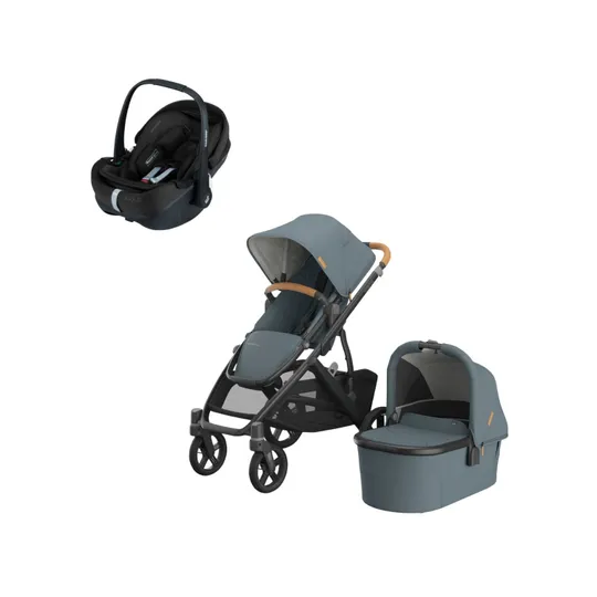 UPPAbaby VISTA V3 Kinderwagen 3-in-1 | Joolz X Maxi-Cosi Pebble 360 Pro 2 Autositz