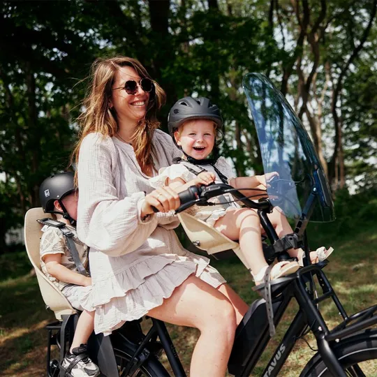 Urban Iki Ta-ke Bio Fahrrad-Rücksitz - Rahmenmontage
