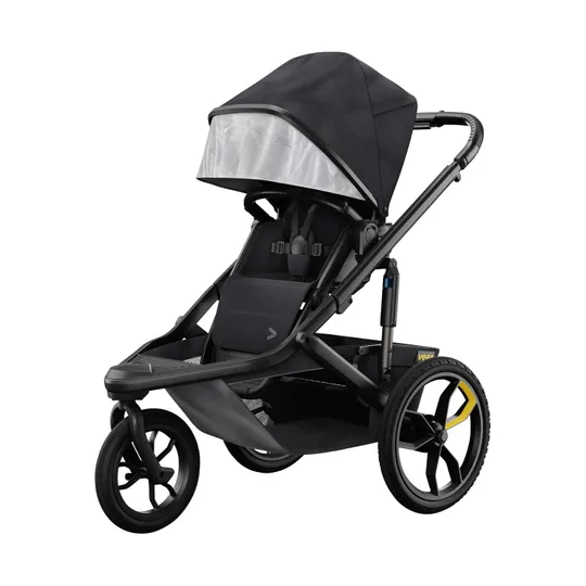 VEER Switchback &Jog Kinderwagen 2-in-1 - Dunkelgrau / Schwarz