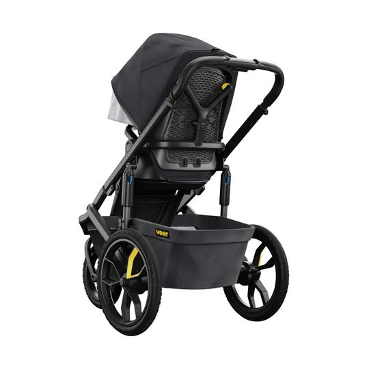 VEER Switchback &Jog Kinderwagen 2-in-1 - Dunkelgrau / Schwarz