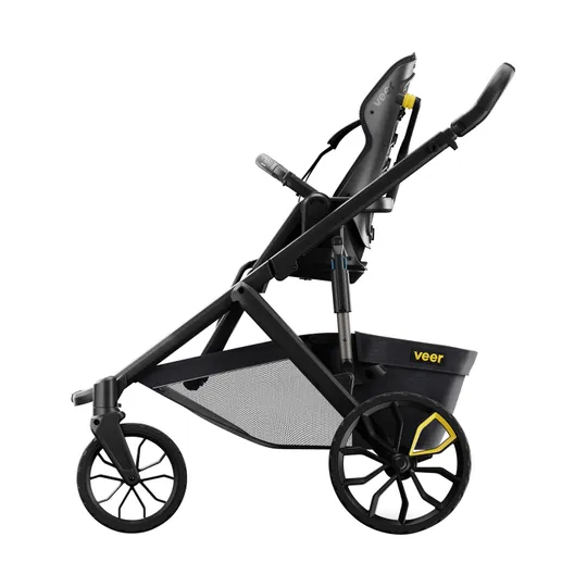 VEER Switchback & Roll Kinderwagen 2-in-1 – Dunkelgrau / Schwarz