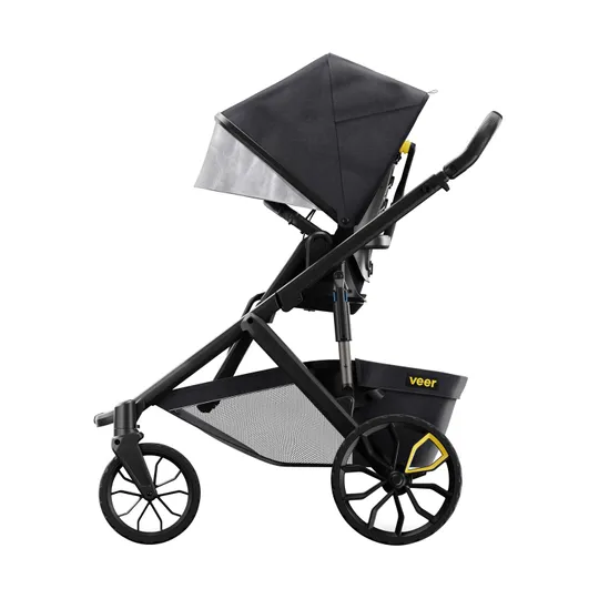 VEER Switchback & Roll Kinderwagen 2-in-1 – Dunkelgrau / Schwarz