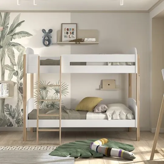 Vipack Kiddy Etagenbett – Weiß