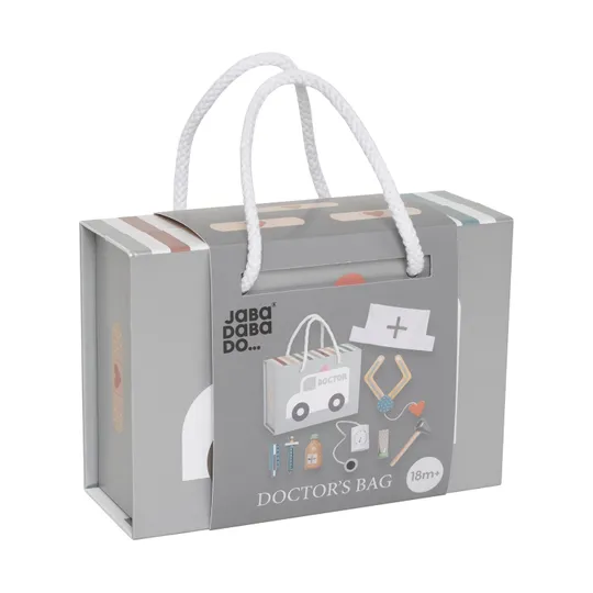 Jabadabado Arzttasche - Silver